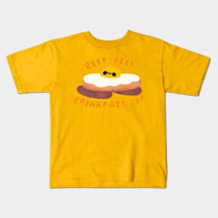 Beep Beep Breakfast Car Kids T-Shirt